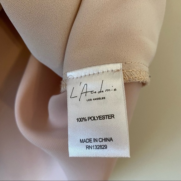 L’ACDAMIE -Ruffle Boho Tank in Rose Pink (Size:Small) - Picture 9 of 10